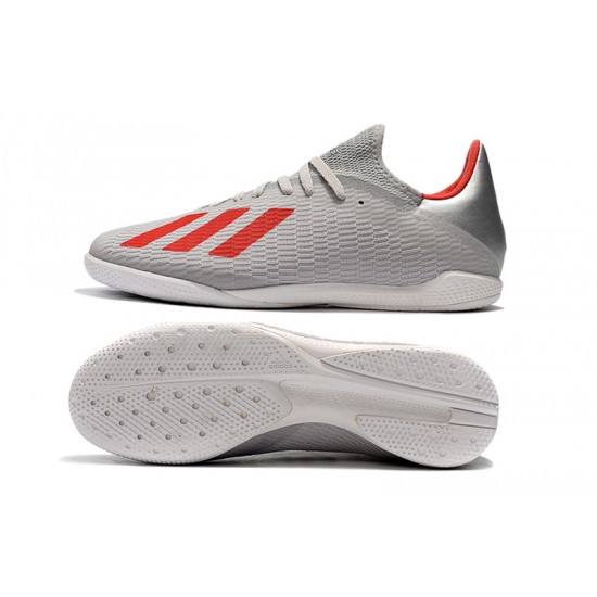 Kopačky Adidas X Tango 19.3 IC Stříbrný Červené