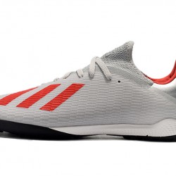 Kopačky Adidas X Tango 19.3 TF Stříbrný Červené Bílý