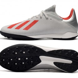 Kopačky Adidas X Tango 19.3 TF Stříbrný Červené Bílý