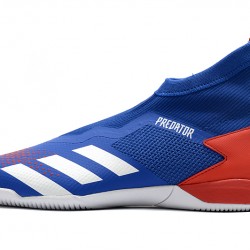 Kopačky Adidas Predator 20.3 Bezcenný IN Modrý Bílý Červené