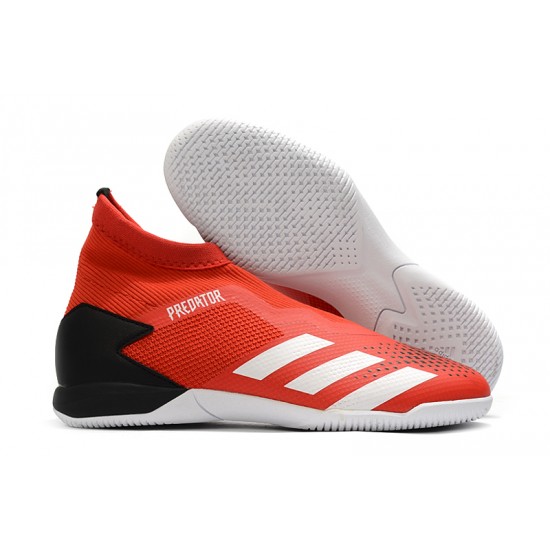 Kopačky Adidas Predator 20.3 Bezcenný IN Červené Černá Bílý