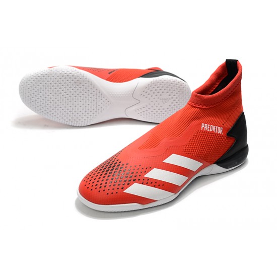 Kopačky Adidas Predator 20.3 Bezcenný IN Červené Černá Bílý