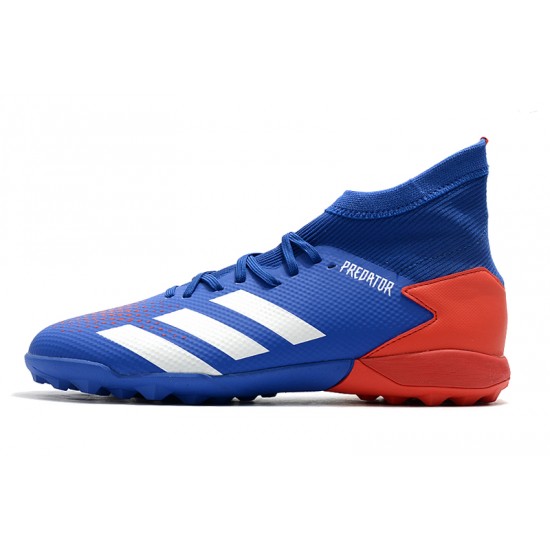 Kopačky Adidas Predator 20.3 TF Modrý Bílý Červené