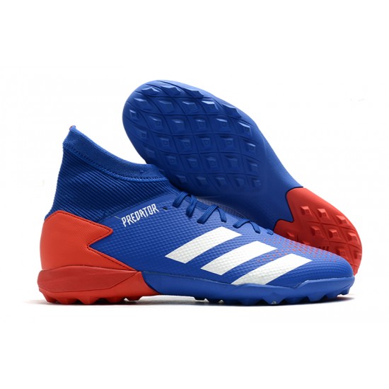 Kopačky Adidas Predator 20.3 TF Modrý Bílý Červené