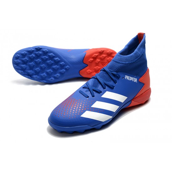 Kopačky Adidas Predator 20.3 TF Modrý Bílý Červené