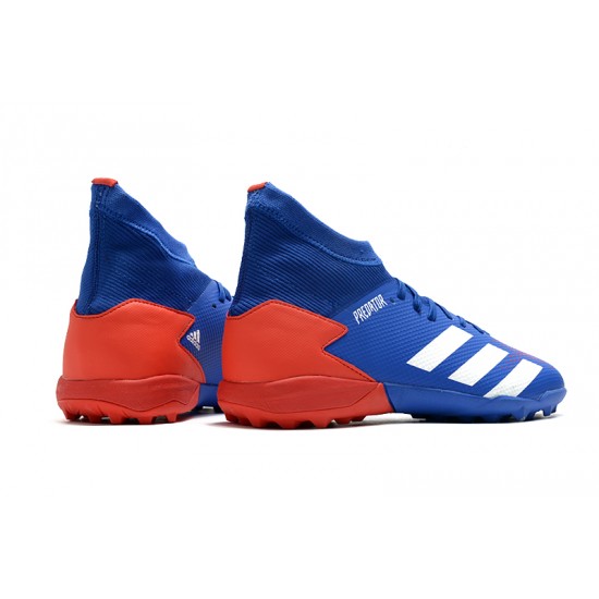 Kopačky Adidas Predator 20.3 TF Modrý Bílý Červené