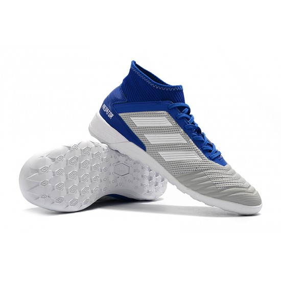 Kopačky Adidas Predator  19.3 IC Šedá Modrý Bílý