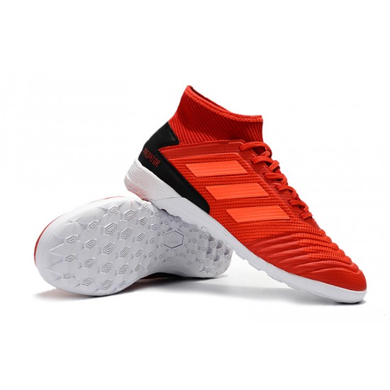 Kopačky Adidas Predator  19.3 IC Červené Bílý