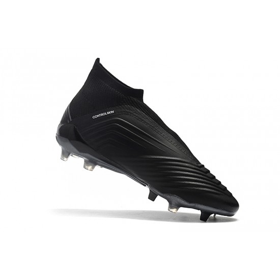 Kopačky Adidas Predator 18+ FG Bezcenný Všechno černé