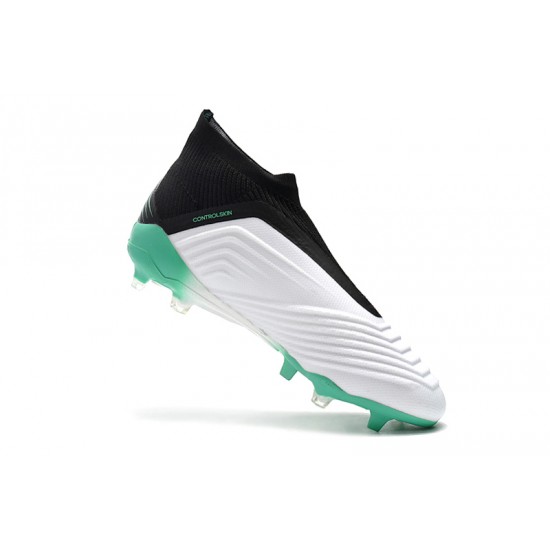 Kopačky Adidas Predator 18+ FG Bezcenný Bílý Černá Zelená