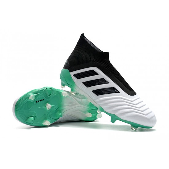 Kopačky Adidas Predator 18+ FG Bezcenný Bílý Černá Zelená