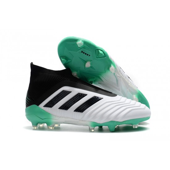 Kopačky Adidas Predator 18+ FG Bezcenný Bílý Černá Zelená