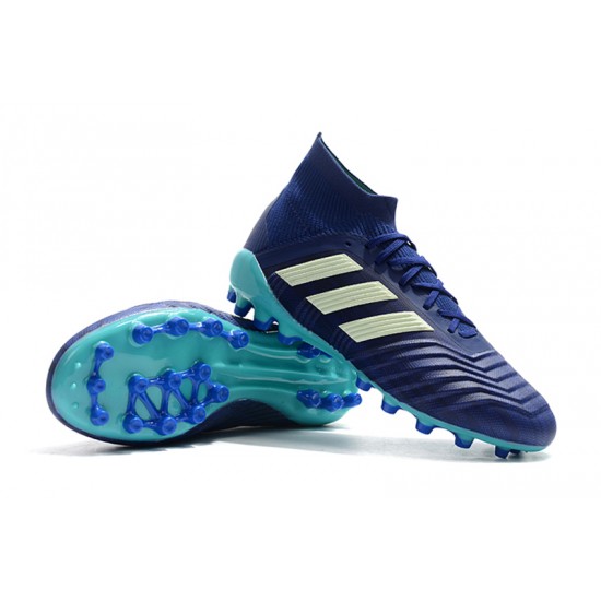 Kopačky Adidas Predator 18.1 AG Modrý Bílýa