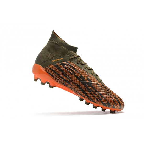 Kopačky Adidas Predator 18.1 AG oranžový Zelená Černá