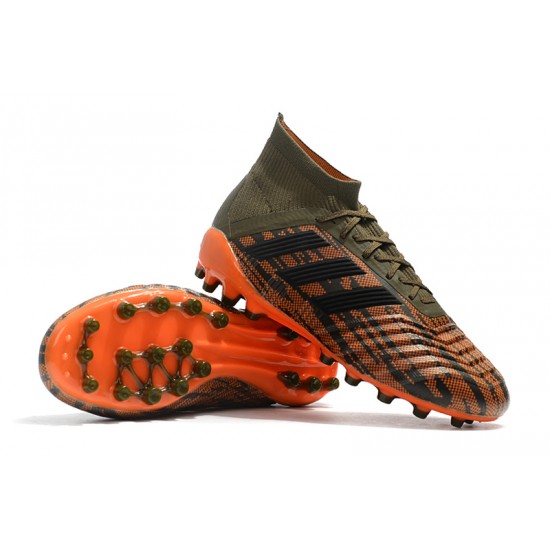 Kopačky Adidas Predator 18.1 AG oranžový Zelená Černá