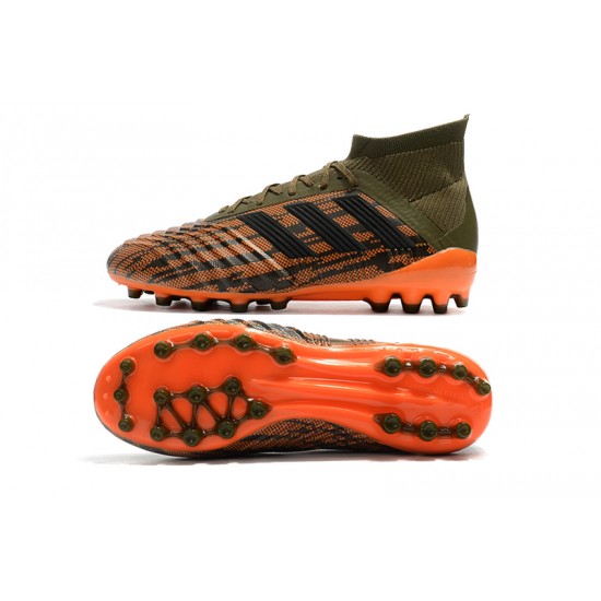 Kopačky Adidas Predator 18.1 AG oranžový Zelená Černá