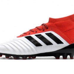 Kopačky Adidas Predator 18.1 AG Bílý Černá Červené