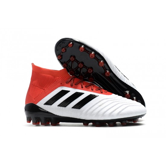 Kopačky Adidas Predator 18.1 AG Bílý Černá Červené