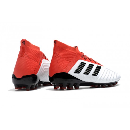 Kopačky Adidas Predator 18.1 AG Bílý Černá Červené