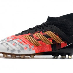 Kopačky Adidas Predator 18.1 AG Bílý Růžový Černá