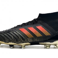 Kopačky Adidas Predator 18.1 FG Černá Zlatý Červené