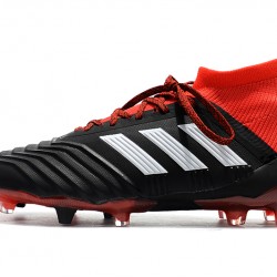 Kopačky Adidas Predator 18.1 FG Černá Červené Bílý