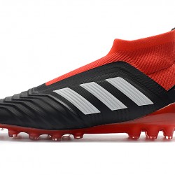 Kopačky Adidas Predator 18+AG Bezcenný Černá Bílý Červené