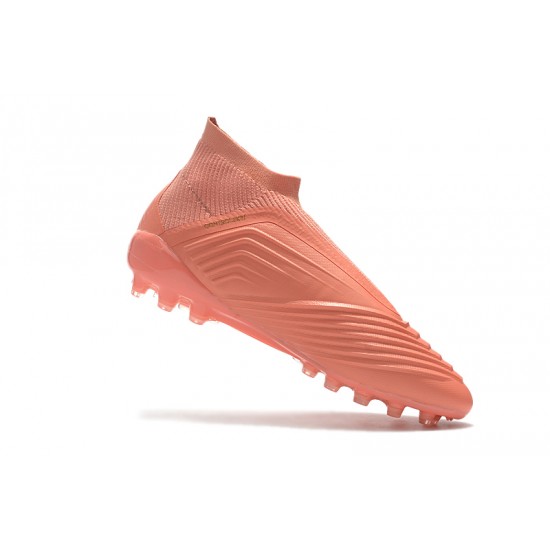 Kopačky Adidas Predator 18+AG Bezcenný Růžový