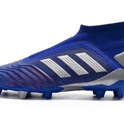 Kopačky Adidas Predator 19+ FG Bezcenný 25th Anniversary Modrý Stříbrný