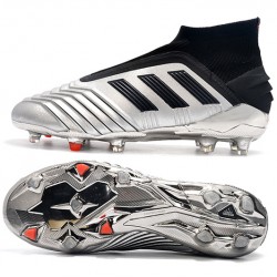 Kopačky Adidas Predator 19+ FG Bezcenný Stříbrný Černá