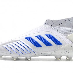 Kopačky Adidas Predator 19+ FG Bezcenný Virtuso 25th Anniversary Bílý Modrý