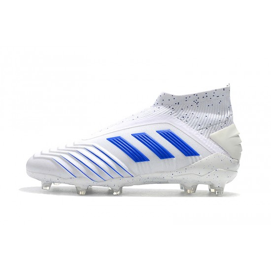 Kopačky Adidas Predator 19+ FG Bezcenný Virtuso 25th Anniversary Bílý Modrý