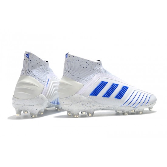 Kopačky Adidas Predator 19+ FG Bezcenný Virtuso 25th Anniversary Bílý Modrý