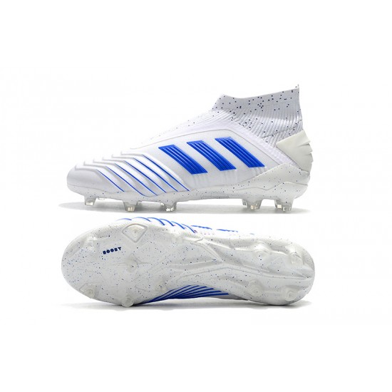 Kopačky Adidas Predator 19+ FG Bezcenný Virtuso 25th Anniversary Bílý Modrý