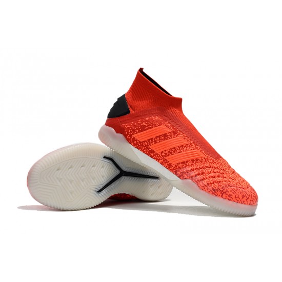 Kopačky Adidas Predator 19+ IN Bezcenný Červené Bílý Černá