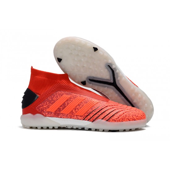 Kopačky Adidas Predator 19+ TF Bezcenný Červené Černá Bílý