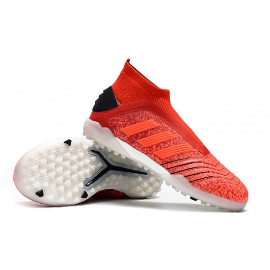 Kopačky Adidas Predator 19+ TF Bezcenný Červené Černá Bílý