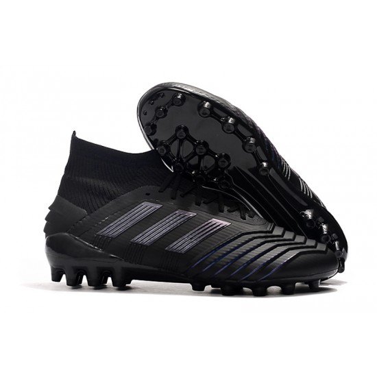 Kopačky Adidas Predator 19.1 AG Všechno černé