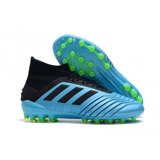 Kopačky Adidas Predator 19.1 AG Modrý Černá