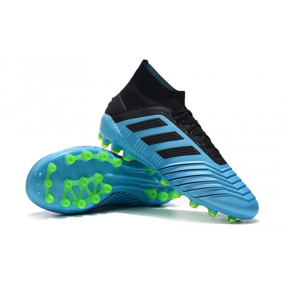 Kopačky Adidas Predator 19.1 AG Modrý Černá