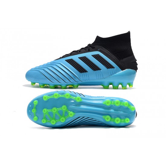 Kopačky Adidas Predator 19.1 AG Modrý Černá