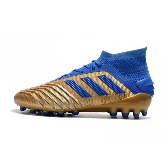 Kopačky Adidas Predator 19.1 AG Zlatý Modrý