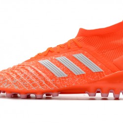 Kopačky Adidas Predator 19.1 AG oranžový Stříbrný