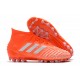 Kopačky Adidas Predator 19.1 AG oranžový Stříbrný