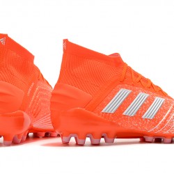 Kopačky Adidas Predator 19.1 AG oranžový Stříbrný