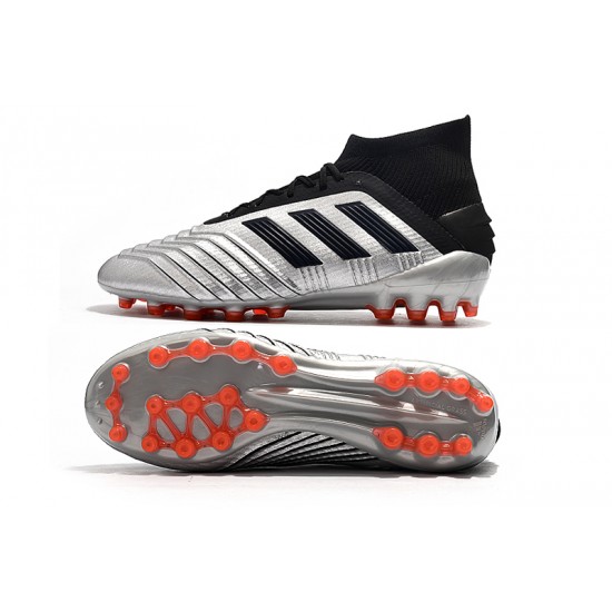 Kopačky Adidas Predator 19.1 AG Stříbrný Černá