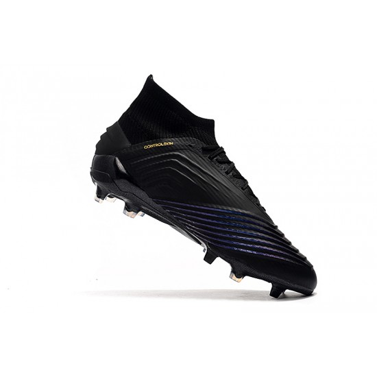 Kopačky Adidas Predator 19.1 FG 25th Anniversary Všechno černé