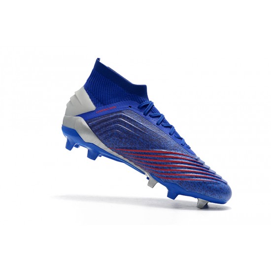 Kopačky Adidas Predator 19.1 FG 25th Anniversary Modrý Stříbrný