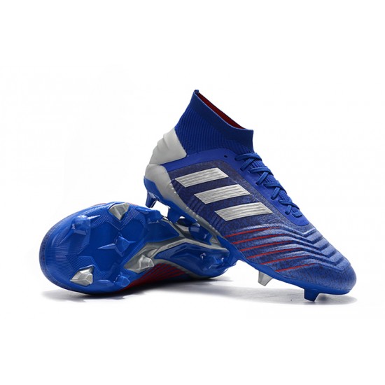 Kopačky Adidas Predator 19.1 FG 25th Anniversary Modrý Stříbrný