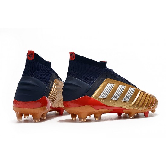 Kopačky Adidas Predator 19.1 FG 25th Anniversary Zlatý Černá Stříbrný